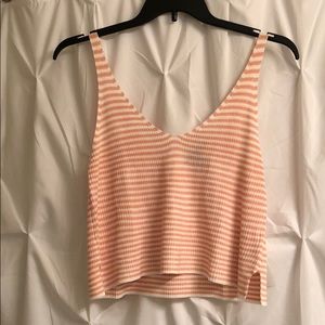 Brand New Forever21 Striped Sweater Knit Tank Top